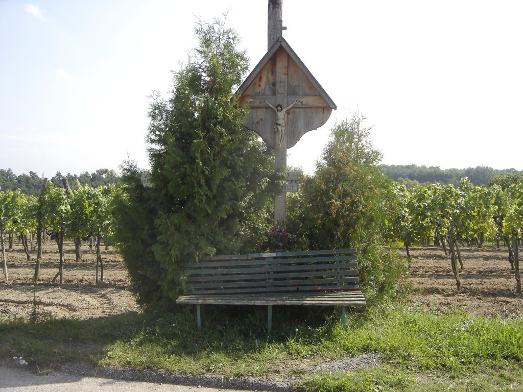 Schönes Wegkreuz bei Stettenhof - Stettenhof, Niederösterreich (3482-NOE)