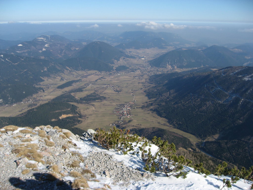 Puchberg vom Herminensteig - Puchberg am Schneeberg, Niederösterreich (2734-NOE)